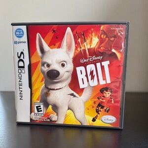 Disney Bolt Nintendo DS Game - Red and White